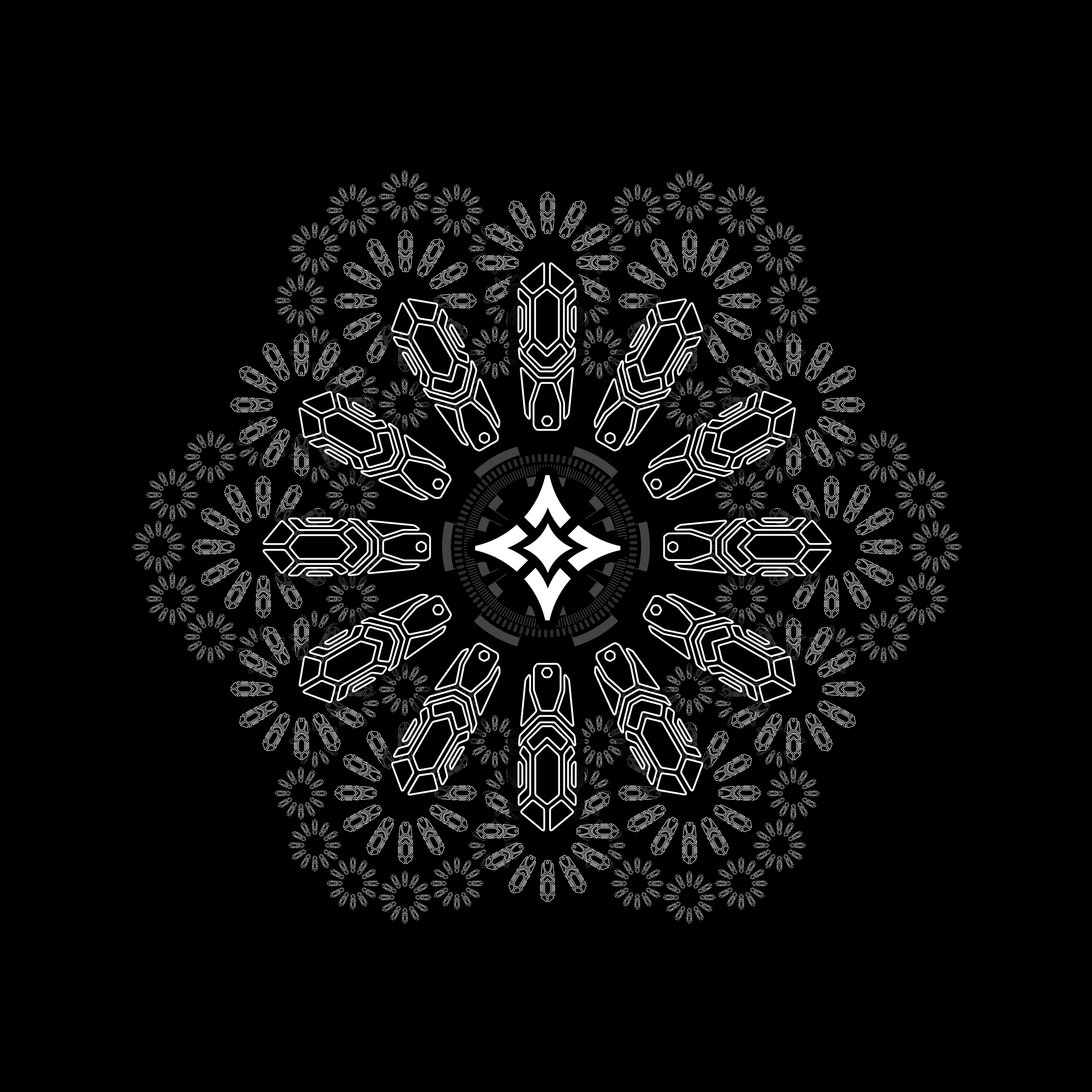 Crystal Key Fractal | phong